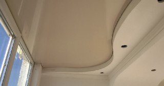 Натяжной потолок на балкон Каменск-Уральский, цена 6148 руб.
